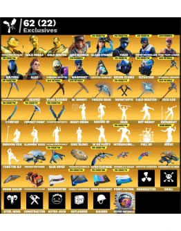 FN OG STW (ALL PLATFORMS) 100 skins
