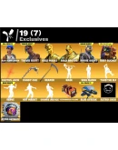 FN Blue Team Leader Travis Scott Gold Midas 97 skins (38 paid) 650 VB