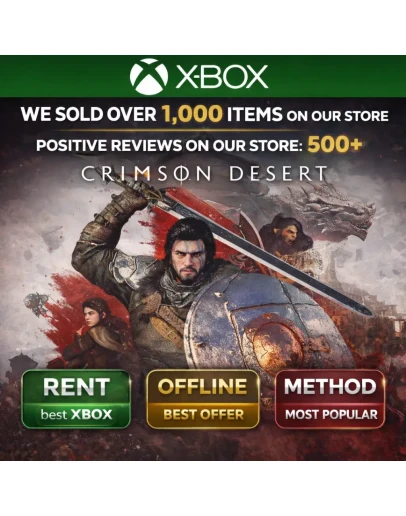 Crimson Desert XBOX Аренда Дом в офлайн-режиме Онлайн-метод Глобальный