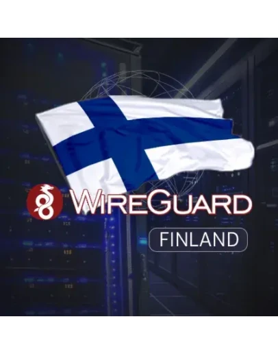 VPN Финляндия WireGuard 1-12 мес Для РФ