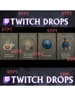 Crimson Desert Week#1+2 21 предметов Blue Scout Bundle Все Twitch Drops