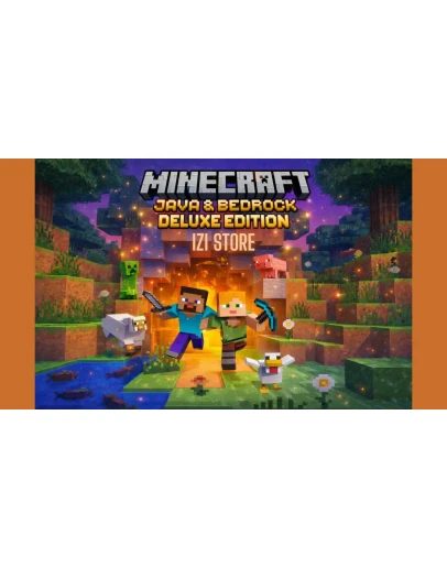 MINECRAFT: JAVA &amp BEDROCK &amp DELUXE COLLECTION КЛЮЧ ЛИЦЕНЗИОННЫЙ
