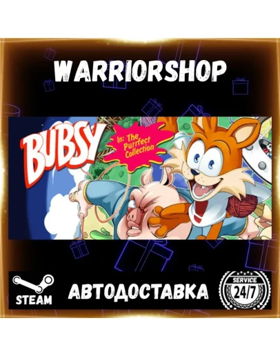 Bubsy in: The Purrfect Collection Выбор Региона Стим STEAM GIFT АВТО 24/7 ГАРАНТИЯ