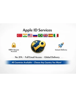 Apple ID Global Delivery Приватный доступ Без 2FA