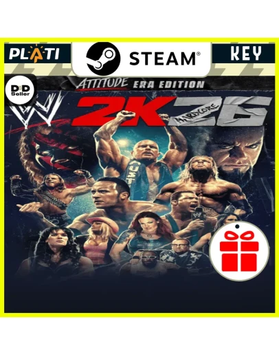 WWE2K26 ATTITUDE ERA GLOBAL STEAM KEY 24/7 ЧИТАТЬ ОПИСАНИЕ