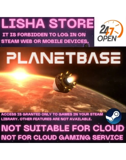 Planetbase Стим Оффлайн На 30 или 90 дней