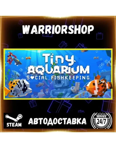 Tiny Aquarium: Social Fishkeeping Выбор Региона Стим STEAM GIFT АВТО 24/7 ГАРАНТИЯ