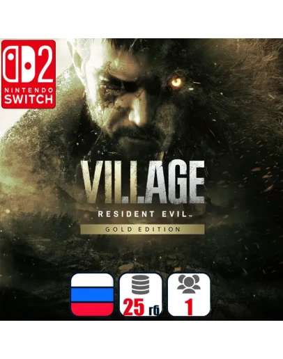 Resident Evil Village Gold Edition Nintendo Switch 2