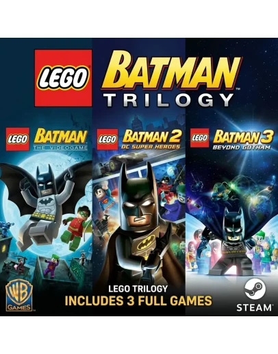 LEGO Batman Trilogy (Steam Ключ)