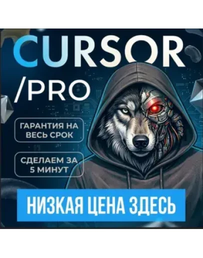 CURSOR PRO Подписка PRO 1 месяц аккаунт