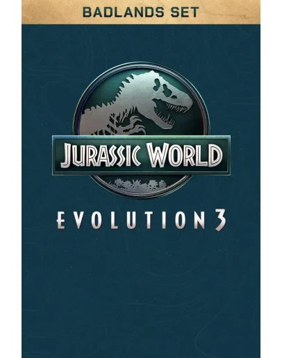 Jurassic World Evolution 3 Badlands Set