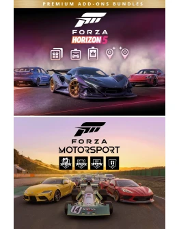 Forza Motorsport and Forza Horizon 5 Premium AddOns Bundle XBOX