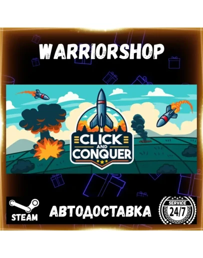 Click and Conquer Выбор Региона Стим STEAM GIFT АВТО 24/7 ГАРАНТИЯ