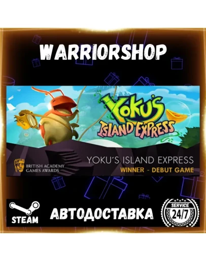 Yoku's Island Express Выбор Региона Стим STEAM GIFT АВТО 24/7 ГАРАНТИЯ