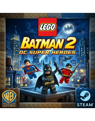 LEGO Batman 2: DC Super Heroes (Steam Ключ) LEGO Batman 2: DC Super Heroes (Steam Ключ)