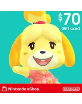 Nintendo eShop Card 70 (USA) (Nintendo Eshop/US)