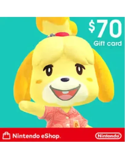 Nintendo eShop Card 70 (USA) (Nintendo Eshop/US)