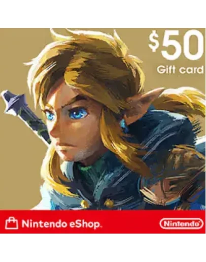 Nintendo eShop Card 50 (USA) (Nintendo Eshop/US)