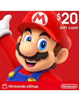Nintendo eShop Card 20 (USA) (Nintendo Eshop/US)