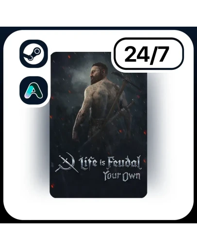 АВТО LIFE IS FEUDAL: YOUR OWN STEAM ПОДАРКОМ ДЛЯ KZ RU UA CIS 24/7