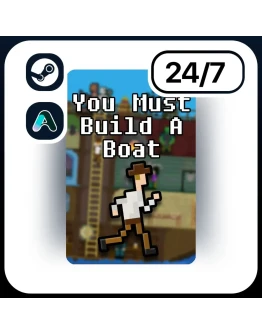 АВТО YOU MUST BUILD A BOAT STEAM ПОДАРКОМ ДЛЯ KZ RU UA CIS 24/7