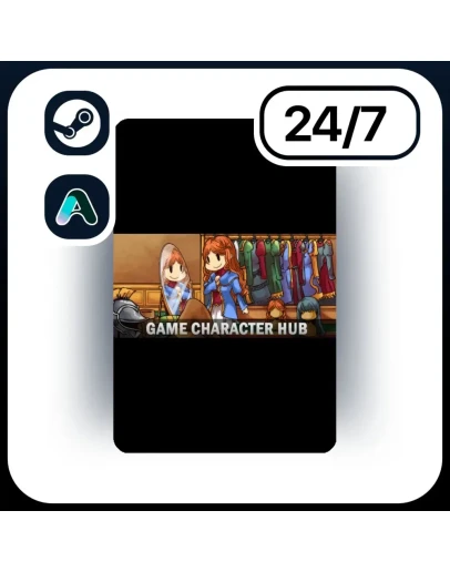 АВТО GAME CHARACTER HUB STEAM ПОДАРКОМ ДЛЯ KZ RU UA CIS 24/7
