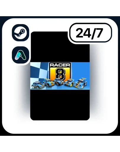 АВТО RACER 8 STEAM ПОДАРКОМ ДЛЯ KZ RU UA CIS 24/7 АВТО RACER 8 STEAM ПОДАРКОМ ДЛЯ KZ RU UA CIS 24/7