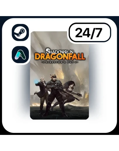 АВТО SHADOWRUN: DRAGONFALL - DIRECTOR'S CUT STEAM ПОДАРКОМ ДЛЯ KZ RU UA CIS 2