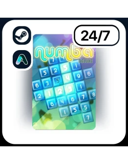 АВТО NUMBA DELUXE STEAM ПОДАРКОМ ДЛЯ KZ RU UA CIS 24/7