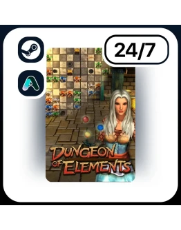 АВТО DUNGEON OF ELEMENTS STEAM ПОДАРКОМ ДЛЯ KZ RU UA CIS 24/7