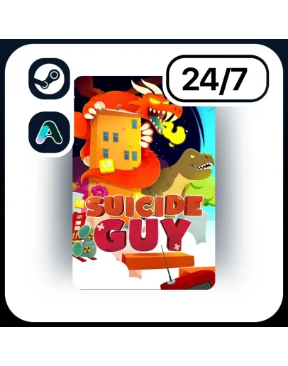 АВТО SUICIDE GUY STEAM ПОДАРКОМ ДЛЯ KZ RU UA CIS 24/7
