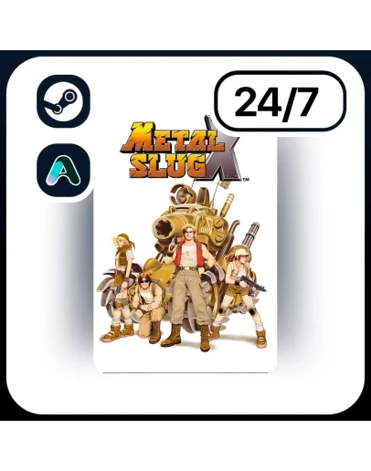 АВТО METAL SLUG X STEAM ПОДАРКОМ ДЛЯ KZ RU UA CIS 24/7