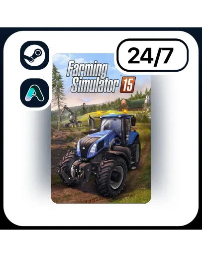 АВТО FARMING SIMULATOR 15 STEAM ПОДАРКОМ ДЛЯ KZ RU UA CIS 24/7