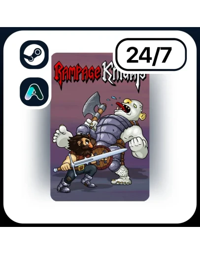 АВТО RAMPAGE KNIGHTS STEAM ПОДАРКОМ ДЛЯ KZ RU UA CIS 24/7 АВТО RAMPAGE KNIGHTS STEAM ПОДАРКОМ ДЛЯ KZ RU UA CIS 24/7