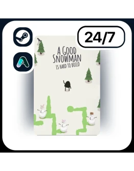 АВТО A GOOD SNOWMAN IS HARD TO BUILD STEAM ПОДАРКОМ ДЛЯ KZ RU UA CIS 24/7