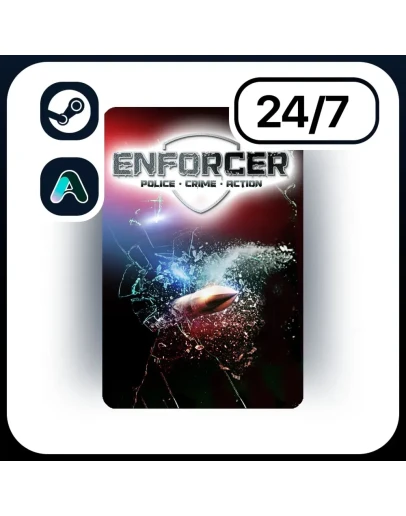 АВТО ENFORCER: POLICE CRIME ACTION STEAM ПОДАРКОМ ДЛЯ KZ RU UA CIS 24/7