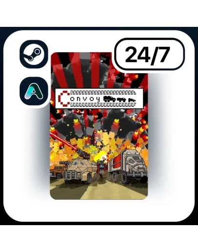 АВТО CONVOY STEAM ПОДАРКОМ ДЛЯ KZ RU UA CIS 24/7