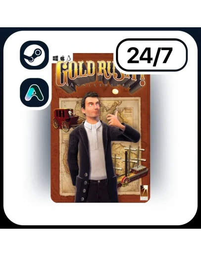 АВТО GOLD RUSH! ANNIVERSARY STEAM ПОДАРКОМ ДЛЯ KZ RU UA CIS 24/7