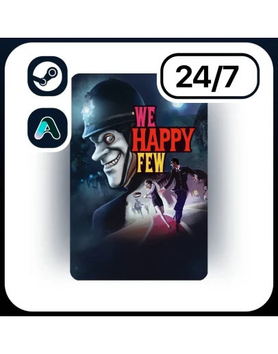 АВТО WE HAPPY FEW STEAM ПОДАРКОМ ДЛЯ KZ UA CIS 24/7
