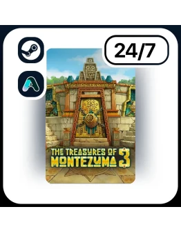 АВТО THE TREASURES OF MONTEZUMA 3 STEAM ПОДАРКОМ ДЛЯ KZ RU UA CIS 24/7