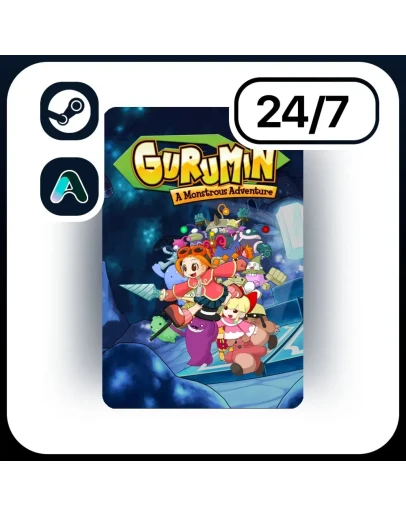 АВТО GURUMIN: A MONSTROUS ADVENTURE STEAM ПОДАРКОМ ДЛЯ KZ RU UA CIS 24/7
