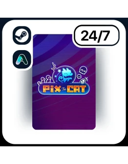 АВТО PIX THE CAT STEAM ПОДАРКОМ ДЛЯ KZ RU UA CIS 24/7