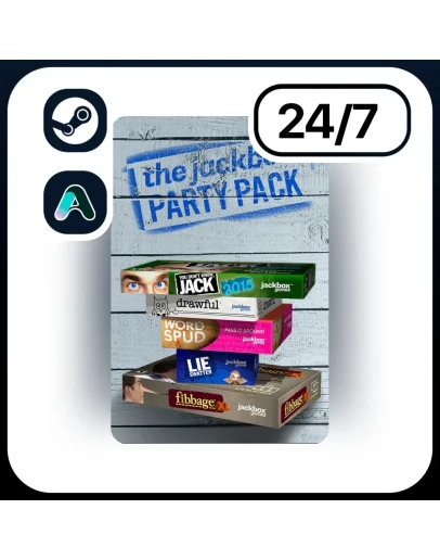 АВТО THE JACKBOX PARTY PACK STEAM ПОДАРКОМ ДЛЯ KZ RU UA CIS 24/7