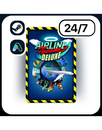 АВТО AIRLINE TYCOON DELUXE STEAM ПОДАРКОМ ДЛЯ KZ RU UA CIS 24/7