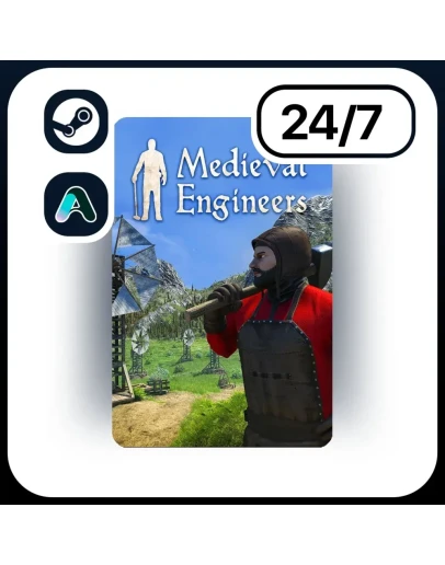 АВТО MEDIEVAL ENGINEERS STEAM ПОДАРКОМ ДЛЯ KZ RU UA CIS 24/7