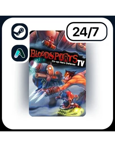 АВТО BLOODSPORTS.TV STEAM ПОДАРКОМ ДЛЯ KZ RU UA CIS 24/7