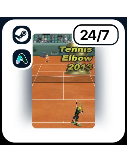 АВТО TENNIS ELBOW 2013 STEAM ПОДАРКОМ ДЛЯ KZ RU UA CIS 24/7 АВТО TENNIS ELBOW 2013 STEAM ПОДАРКОМ ДЛЯ KZ RU UA CIS 24/7