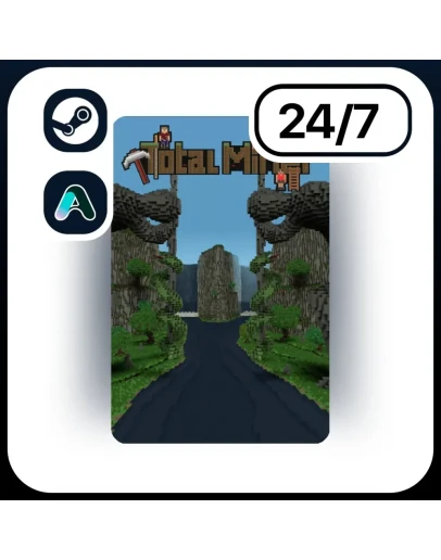 АВТО TOTAL MINER STEAM ПОДАРКОМ ДЛЯ KZ RU UA CIS 24/7