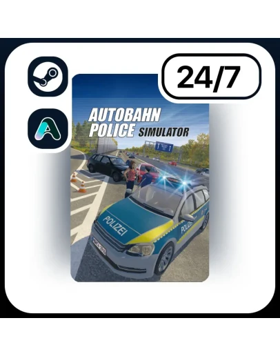 АВТО AUTOBAHN POLICE SIMULATOR STEAM ПОДАРКОМ ДЛЯ KZ RU UA CIS 24/7