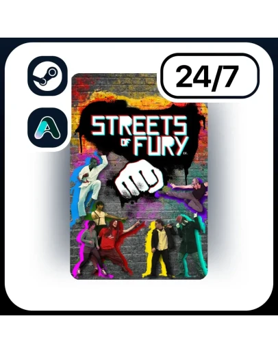 АВТО STREETS OF FURY EX STEAM ПОДАРКОМ ДЛЯ KZ RU UA CIS 24/7